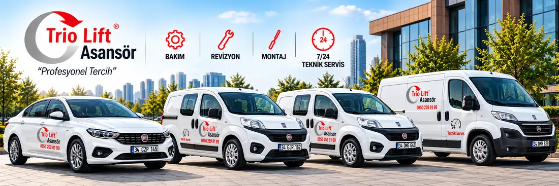 Trio Lift Asansör mobil servis araçları